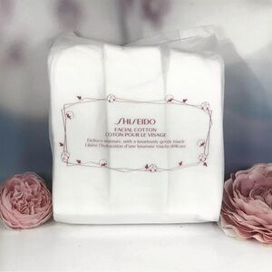 Shiseido Facial Cotton Squares Super-Soft, 100% Natural 165 Sheets *BNIP